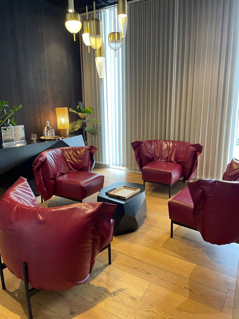 Client lounge at the Herzliya office